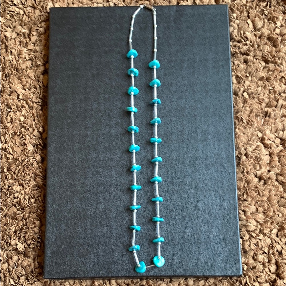Turquoise Beaded Necklace